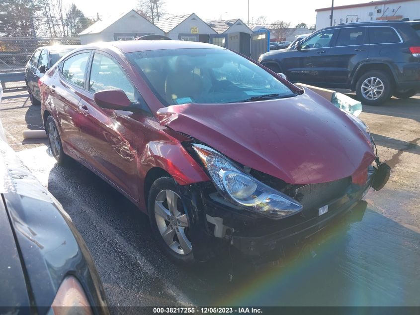 2013 HYUNDAI ELANTRA GLS - 5NPDH4AE5DH446553