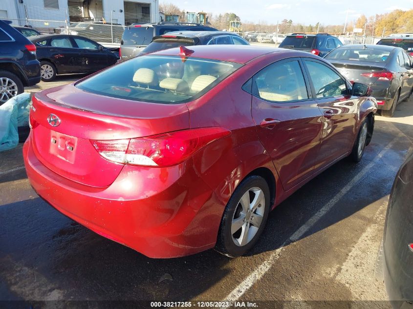 2013 HYUNDAI ELANTRA GLS - 5NPDH4AE5DH446553