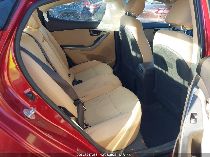 2013 HYUNDAI ELANTRA GLS - 5NPDH4AE5DH446553