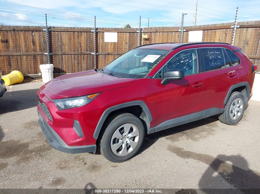VIN 2T3F1RFV5MW184030 2021 TOYOTA RAV4 LE