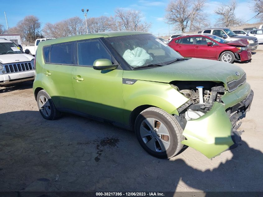 2014 KIA SOUL BASE - KNDJN2A27E7734554