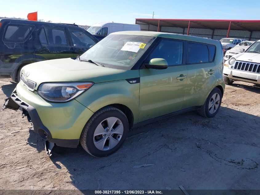 2014 KIA SOUL BASE - KNDJN2A27E7734554