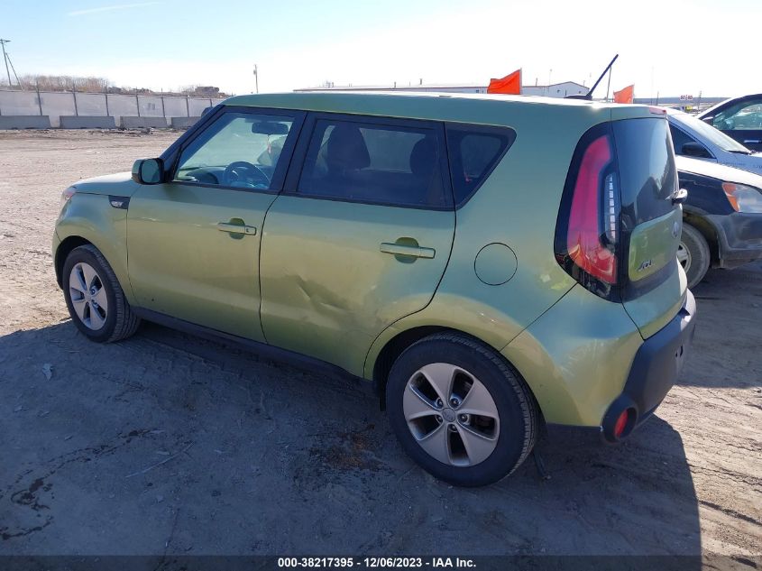 2014 KIA SOUL BASE - KNDJN2A27E7734554