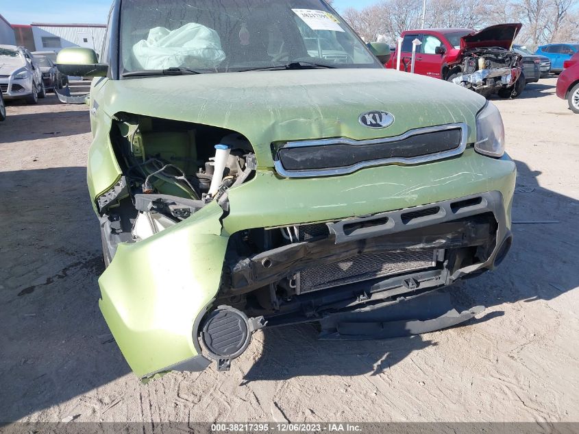 2014 KIA SOUL BASE - KNDJN2A27E7734554