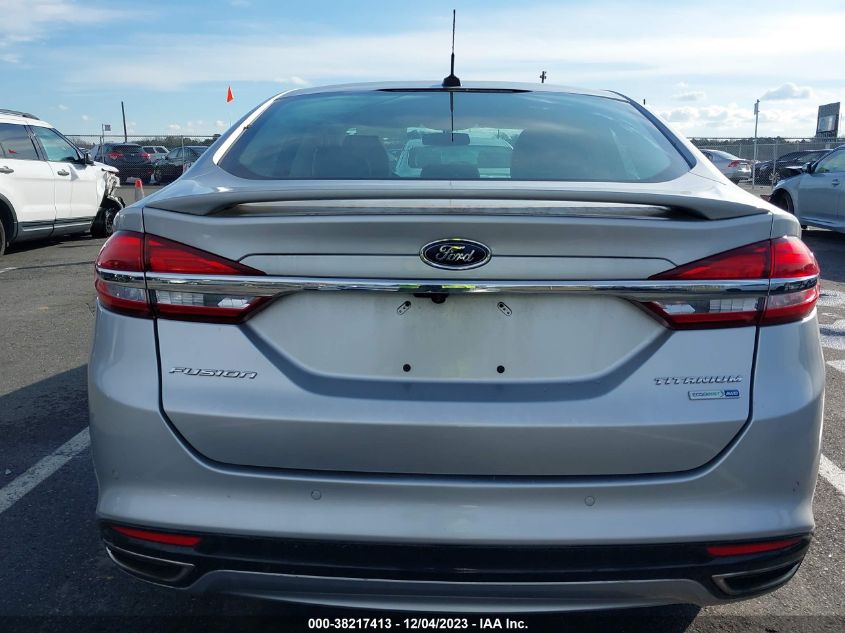 2018 FORD FUSION TITANIUM - 3FA6P0D90JR241580