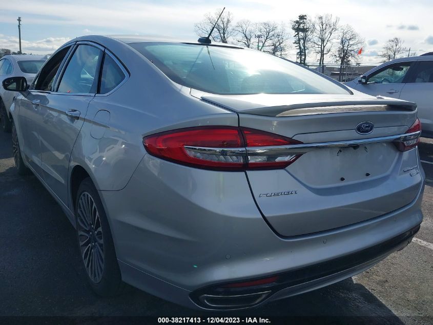 2018 FORD FUSION TITANIUM - 3FA6P0D90JR241580