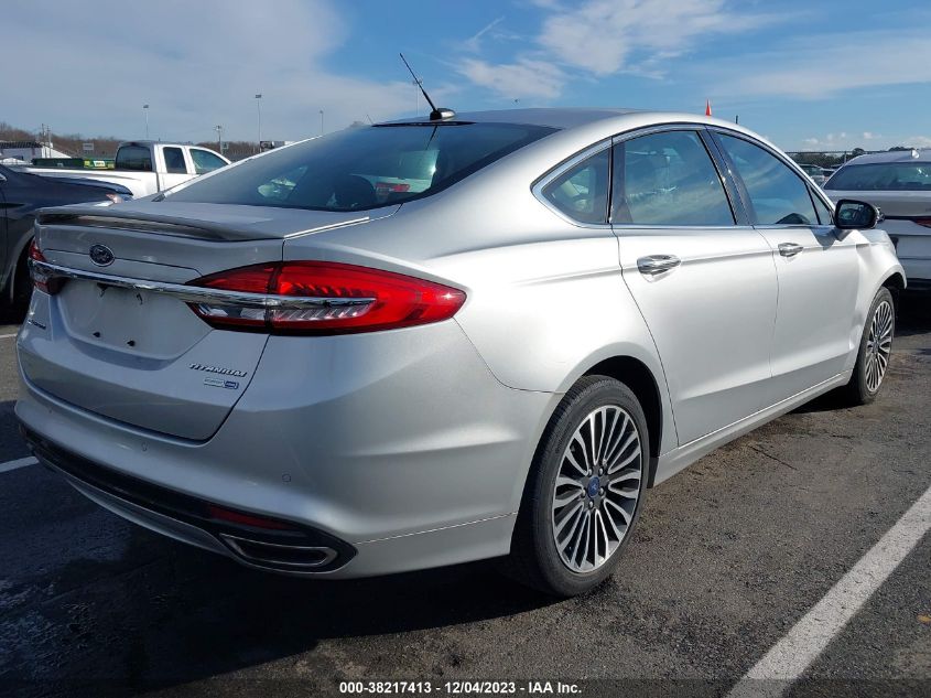 2018 FORD FUSION TITANIUM - 3FA6P0D90JR241580