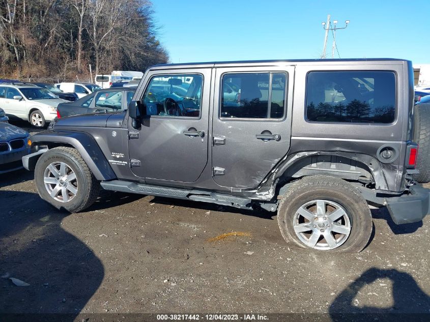 2017 JEEP WRANGLER UNLIMITED SAHARA - 1C4BJWEGXHL558480