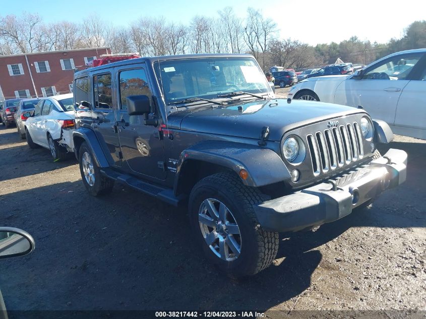 2017 JEEP WRANGLER UNLIMITED SAHARA - 1C4BJWEGXHL558480