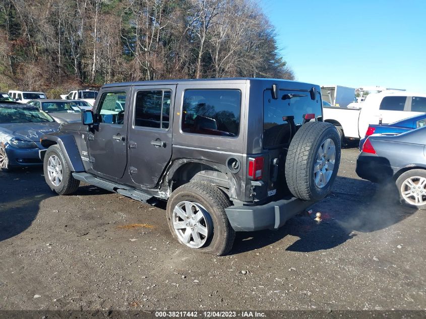 2017 JEEP WRANGLER UNLIMITED SAHARA - 1C4BJWEGXHL558480