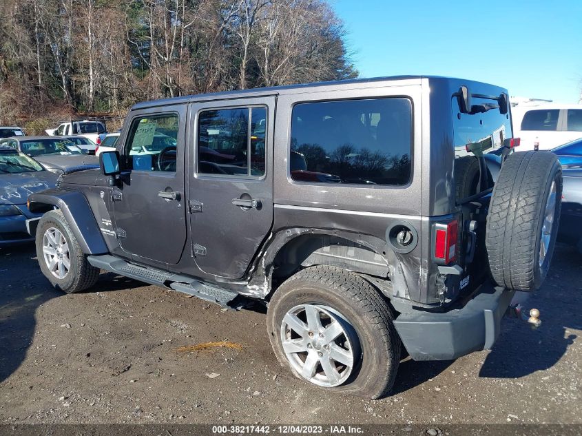 2017 JEEP WRANGLER UNLIMITED SAHARA - 1C4BJWEGXHL558480