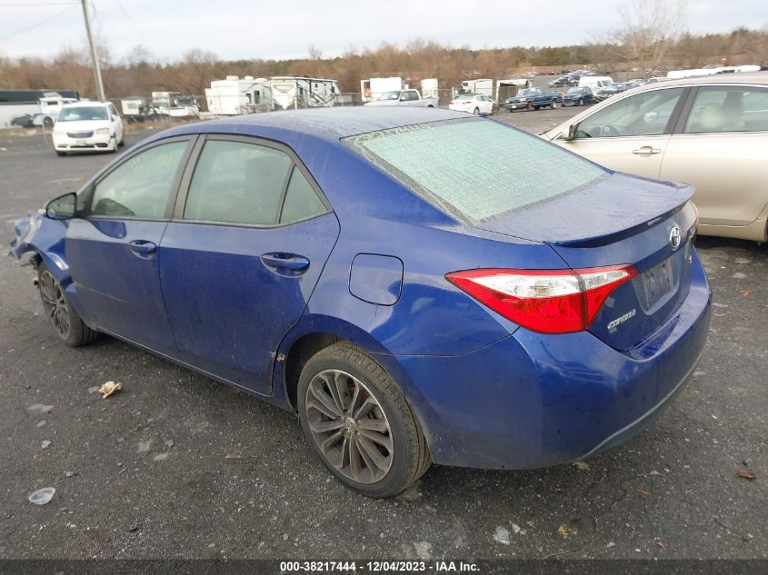 2015 TOYOTA COROLLA L/LE/LE PLS/PRM/S/S PLS - 2T1BURHE1FC246118
