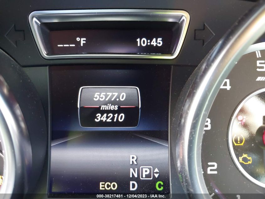 2014 MERCEDES-BENZ ML 63 AMG - 4JGDA7EB7EA343838