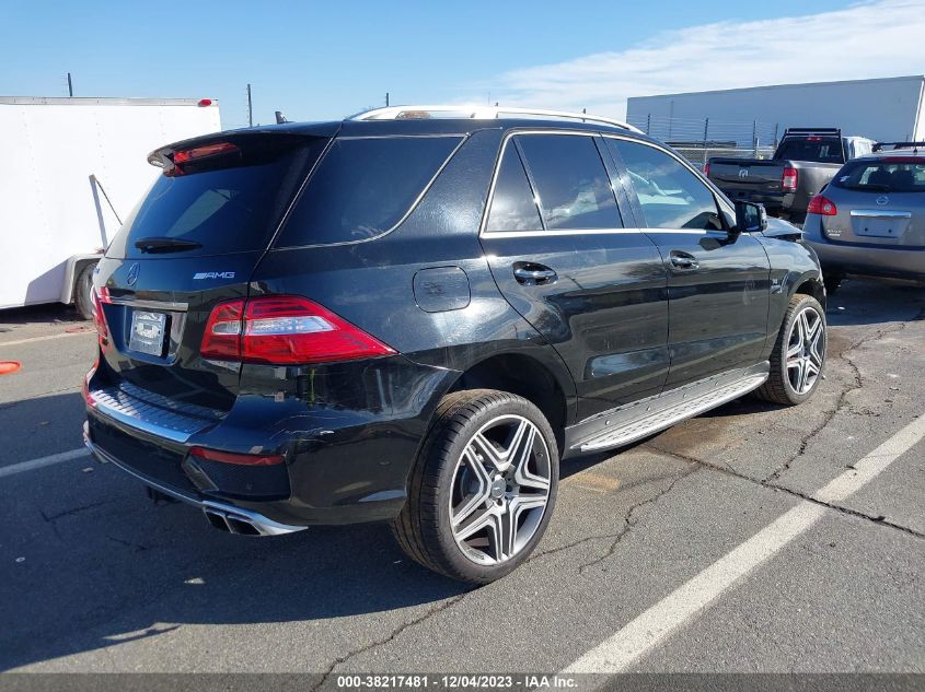 2014 MERCEDES-BENZ ML 63 AMG - 4JGDA7EB7EA343838