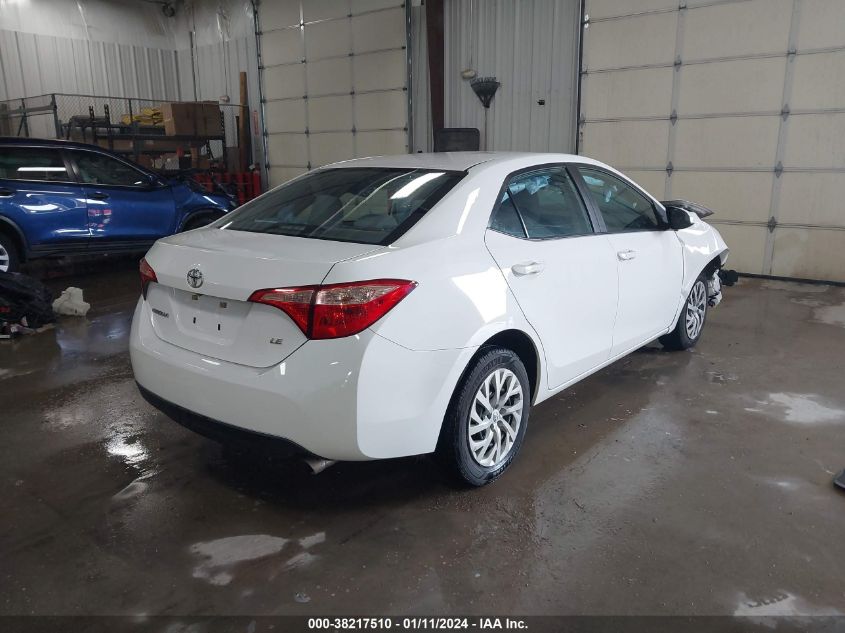 2019 TOYOTA COROLLA LE - 5YFBURHEXKP939862