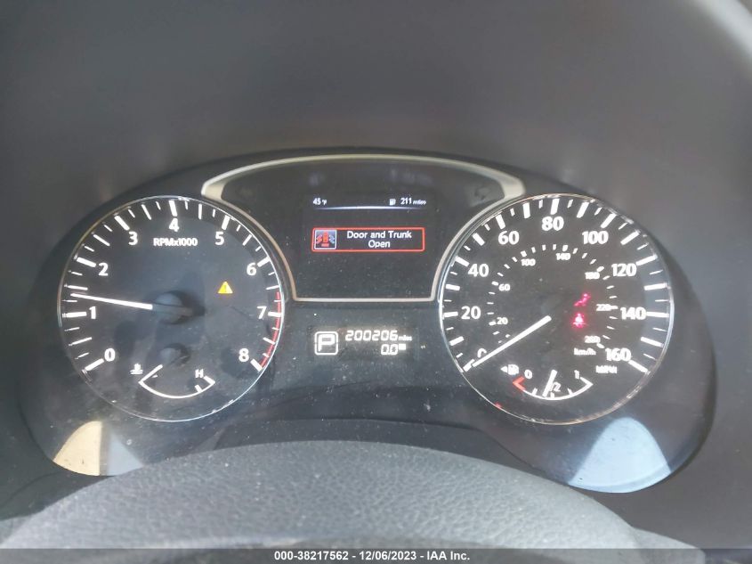 2015 NISSAN ALTIMA 2.5/2.5 S/2.5 SL/2.5 SV - 1N4AL3AP1FN312340