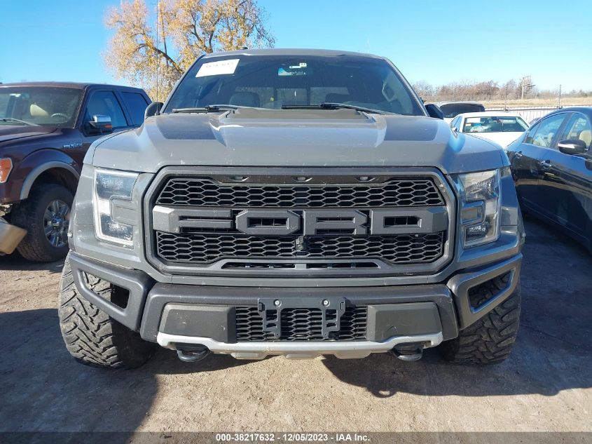 2018 FORD F-150 RAPTOR - 1FTFW1RG6JFA16989