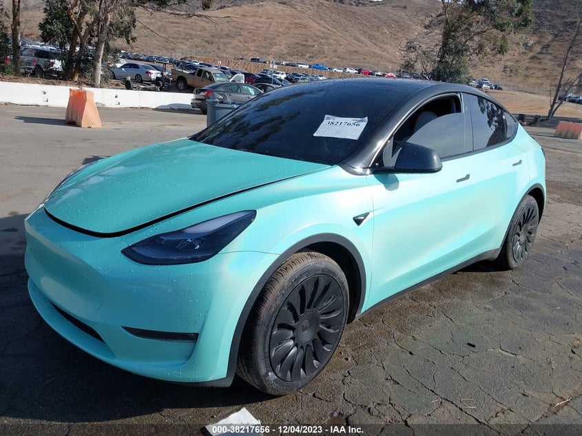 VIN 7SAYGDEE3PF894309 2023 TESLA MODEL Y
