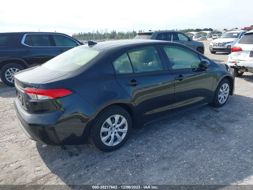 VIN JTDEPMAE7NJ220160 2022 TOYOTA COROLLA LE