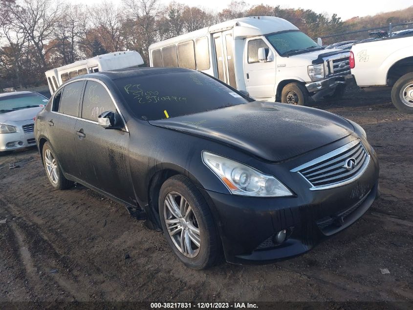 2013 INFINITI G37X X - JN1CV6AR0DM754306