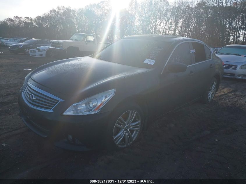 2013 INFINITI G37X X JN1CV6AR0DM754306