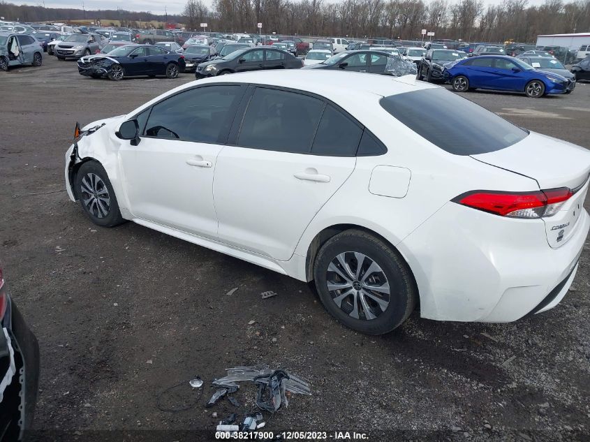 2022 TOYOTA COROLLA HYBRID LE - JTDEAMDE1N3004600