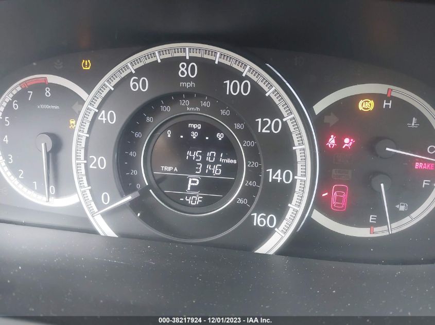 2014 HONDA ACCORD LX - 1HGCR2F38EA044492