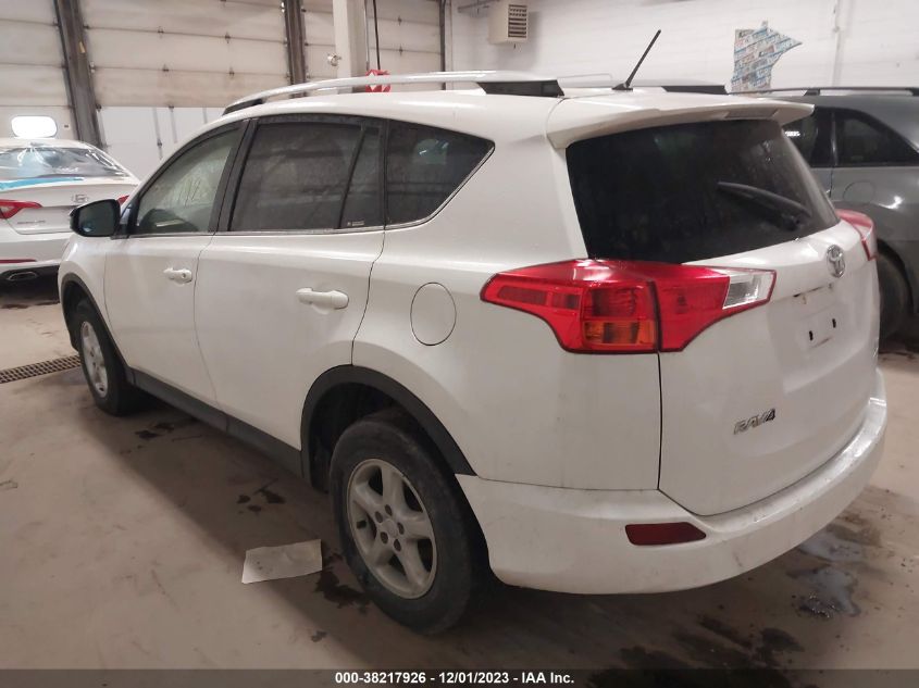 2014 TOYOTA RAV4 LE - JTMBFREV3ED082306