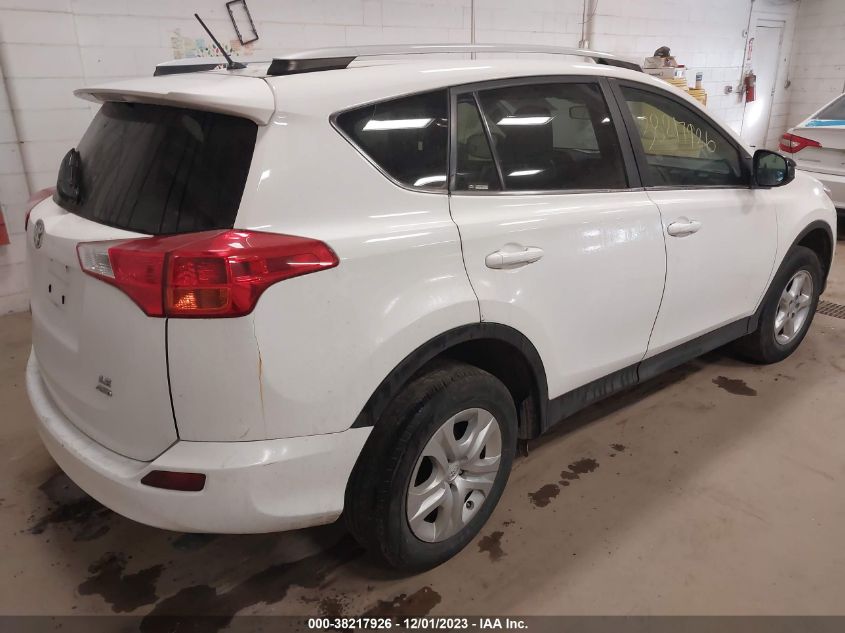 2014 TOYOTA RAV4 LE - JTMBFREV3ED082306