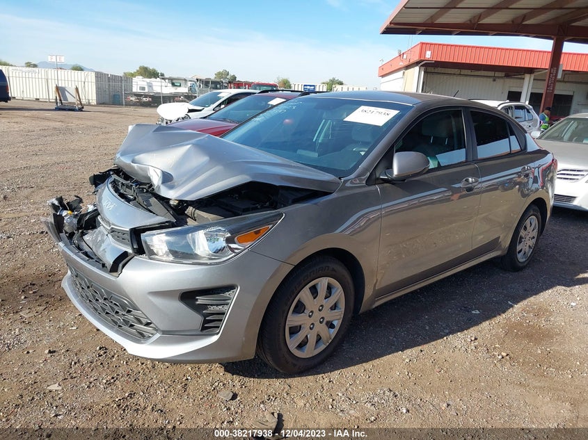 VIN 3KPA24AD9NE447397 2022 KIA RIO LX/S