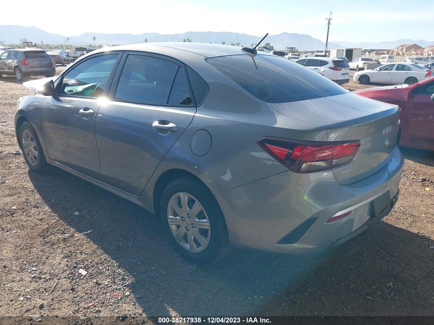 VIN 3KPA24AD9NE447397 2022 KIA RIO LX/S