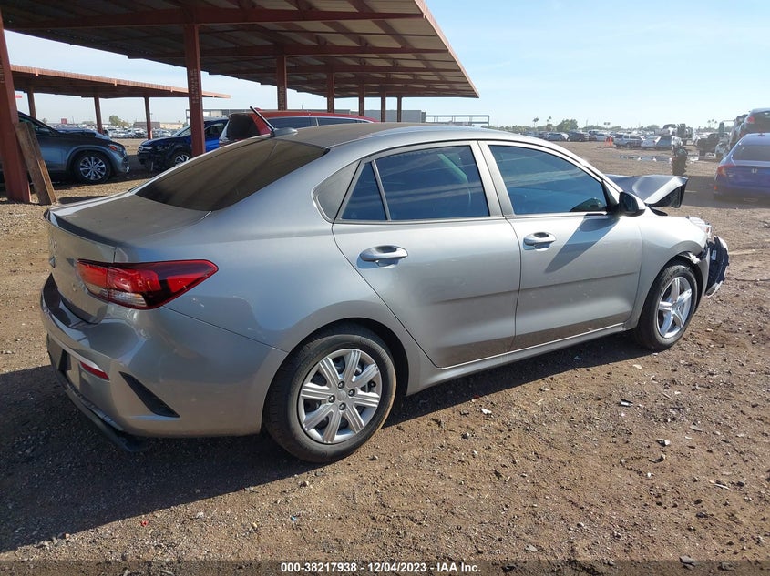 VIN 3KPA24AD9NE447397 2022 KIA RIO LX/S