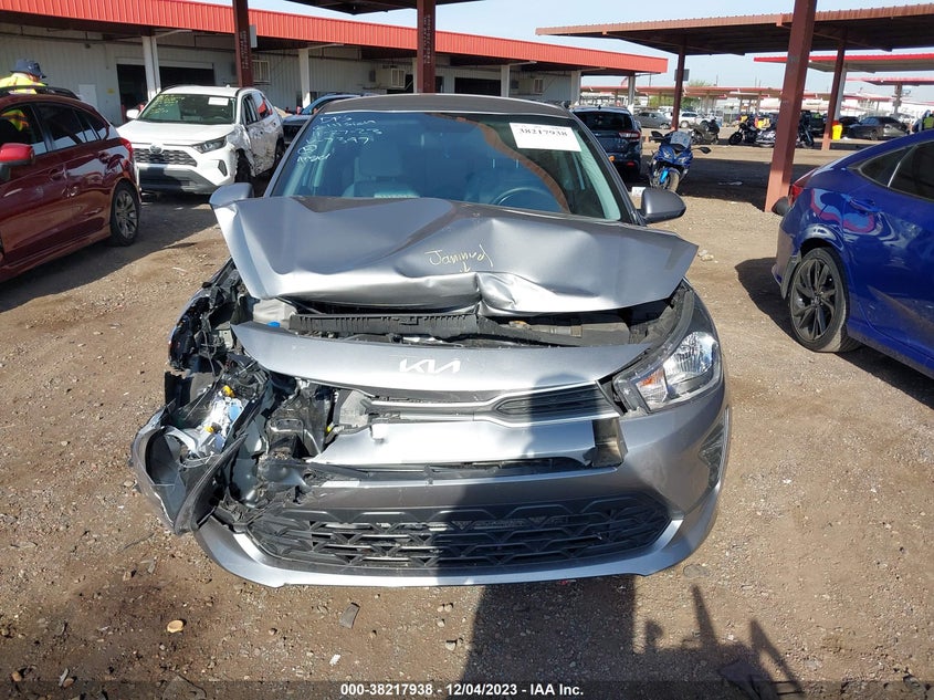 VIN 3KPA24AD9NE447397 2022 KIA RIO LX/S