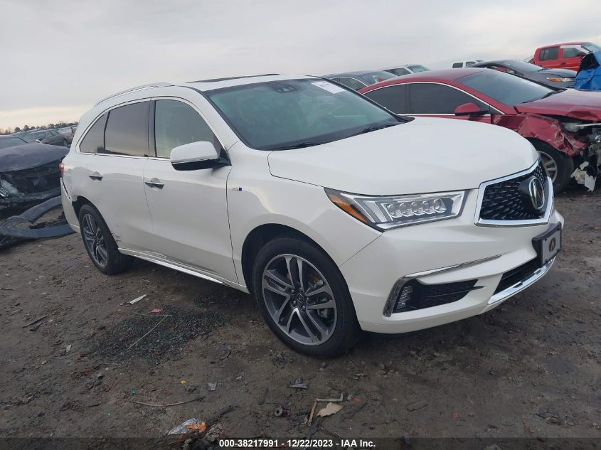 2017 ACURA MDX SPORT HYBRID ADVANCE PACKAGE 5FRYD7H7XHB000956