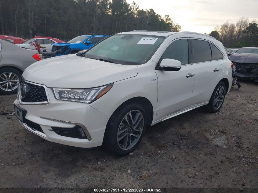 2017 ACURA MDX SPORT HYBRID ADVANCE PACKAGE 5FRYD7H7XHB000956