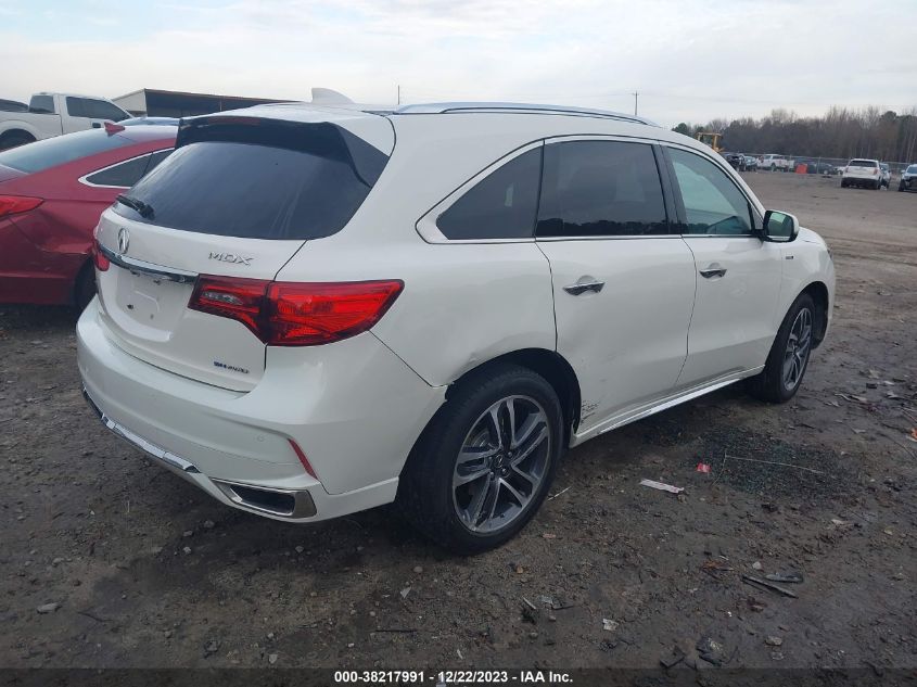 2017 ACURA MDX SPORT HYBRID ADVANCE PACKAGE 5FRYD7H7XHB000956