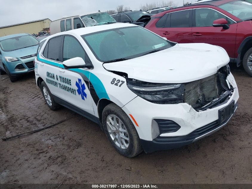 2022 CHEVROLET EQUINOX LT - 3GNAXUEV0NL215312