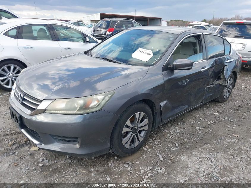 2013 HONDA ACCORD LX - 1HGCR2F34DA119476