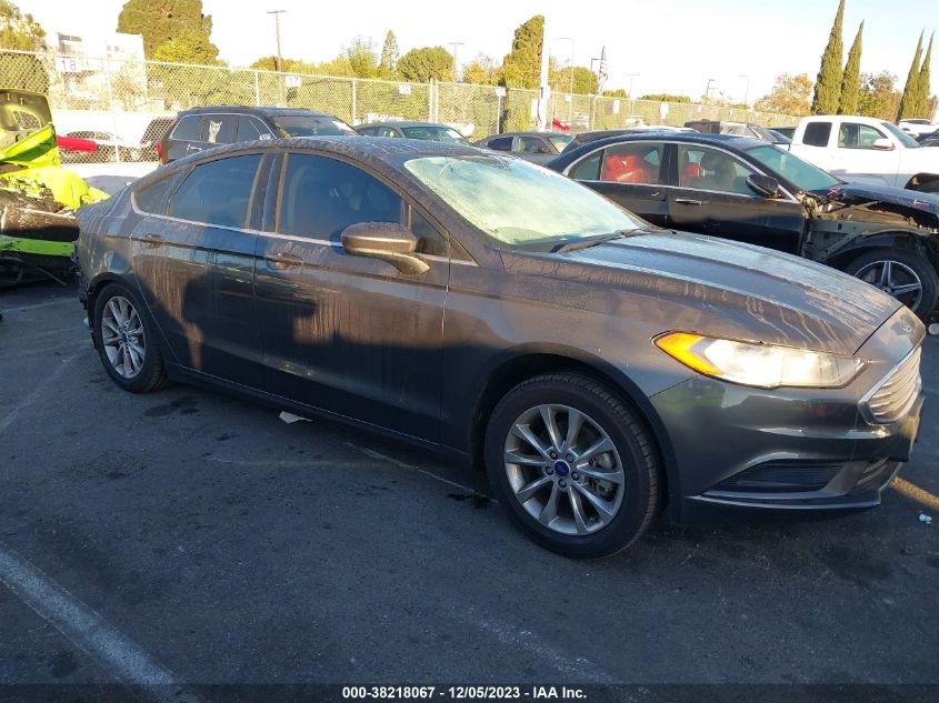 2017 FORD FUSION SE - 3FA6P0HD5HR275975