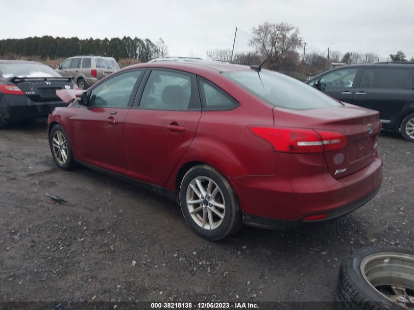 2016 FORD FOCUS SE - 1FADP3F22GL287511