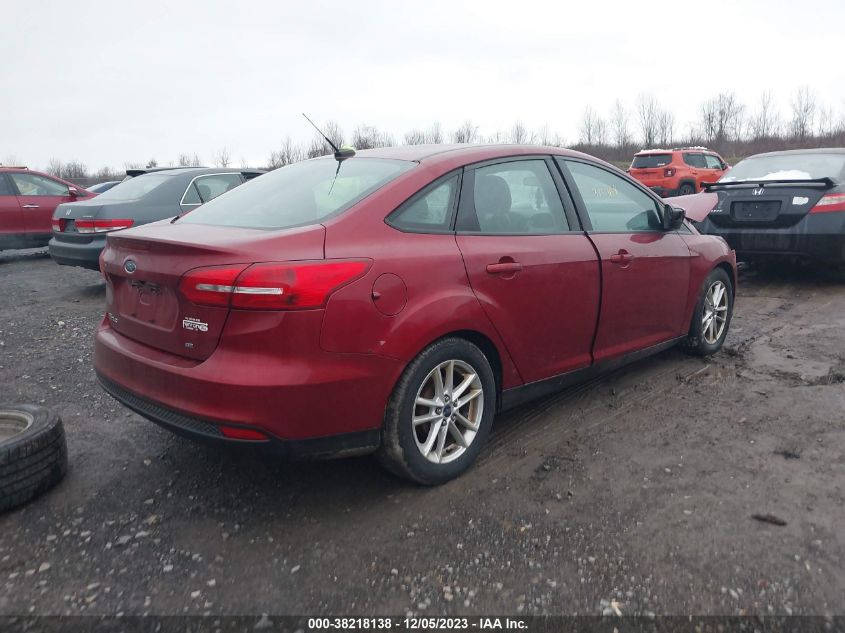 2016 FORD FOCUS SE - 1FADP3F22GL287511