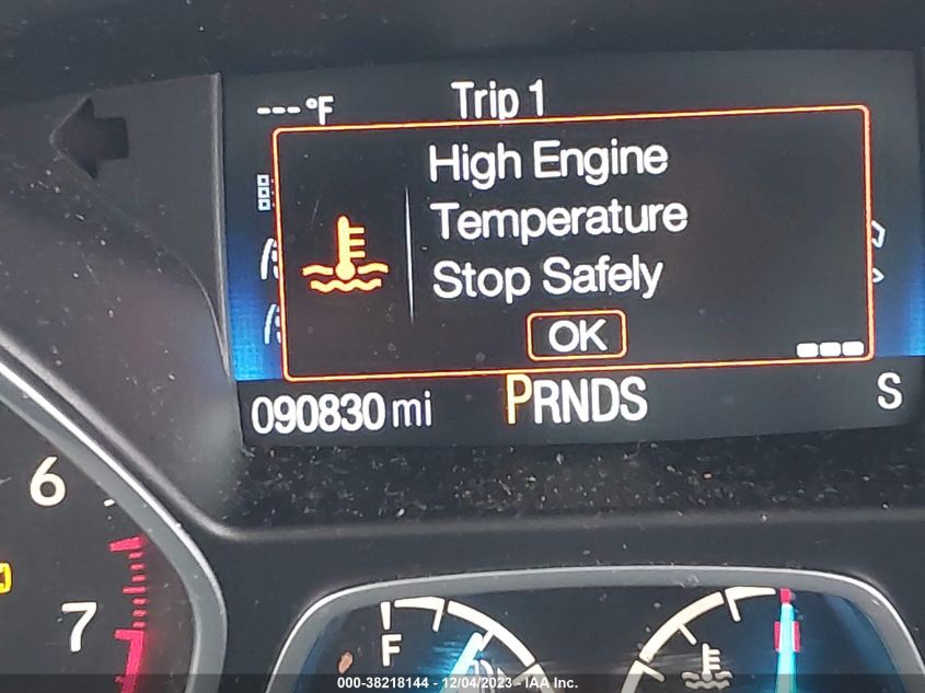 2017 FORD ESCAPE SE - 1FMCU9GD7HUB45728