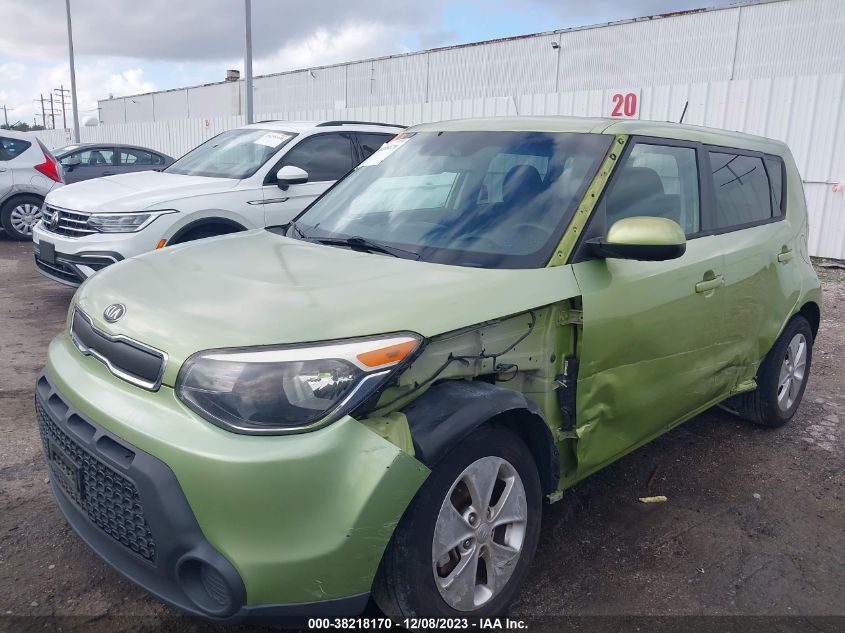 2014 KIA SOUL BASE - KNDJN2A2XE7713939