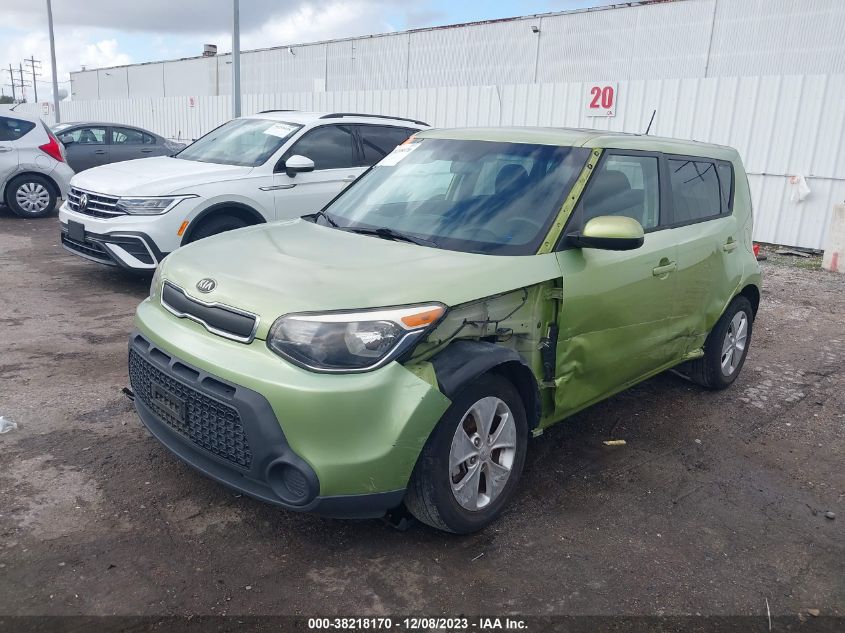2014 KIA SOUL BASE - KNDJN2A2XE7713939