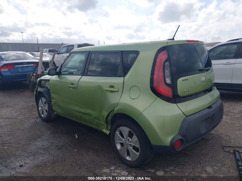 2014 KIA SOUL BASE - KNDJN2A2XE7713939