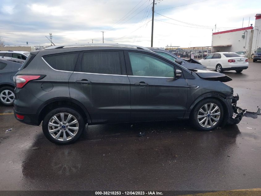 2017 FORD ESCAPE TITANIUM - 1FMCU9J90HUC51135