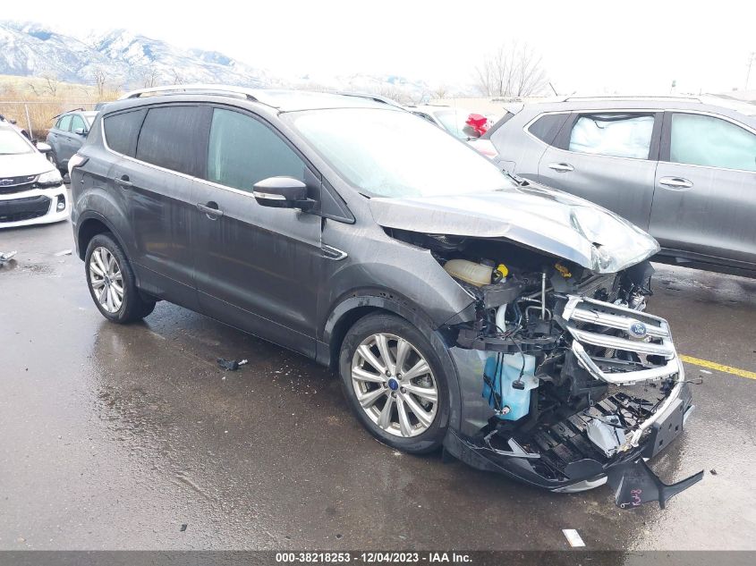 2017 FORD ESCAPE TITANIUM - 1FMCU9J90HUC51135