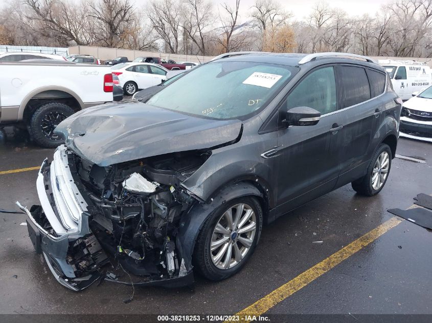 2017 FORD ESCAPE TITANIUM - 1FMCU9J90HUC51135