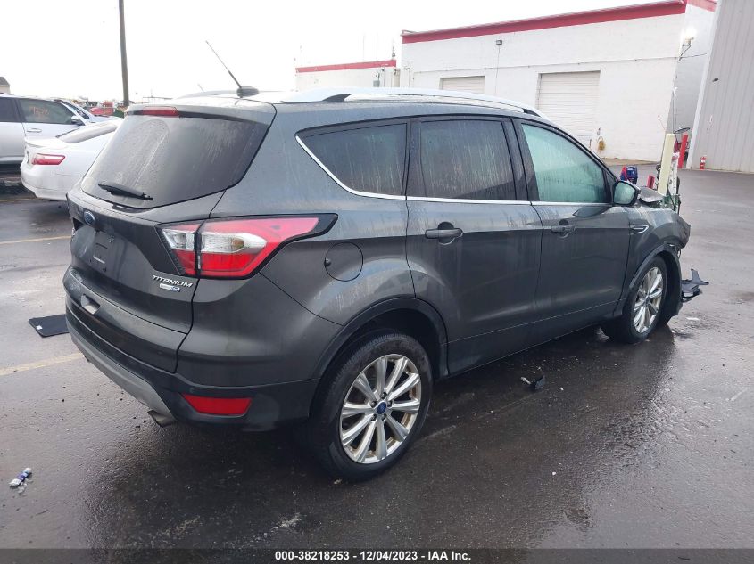 2017 FORD ESCAPE TITANIUM - 1FMCU9J90HUC51135