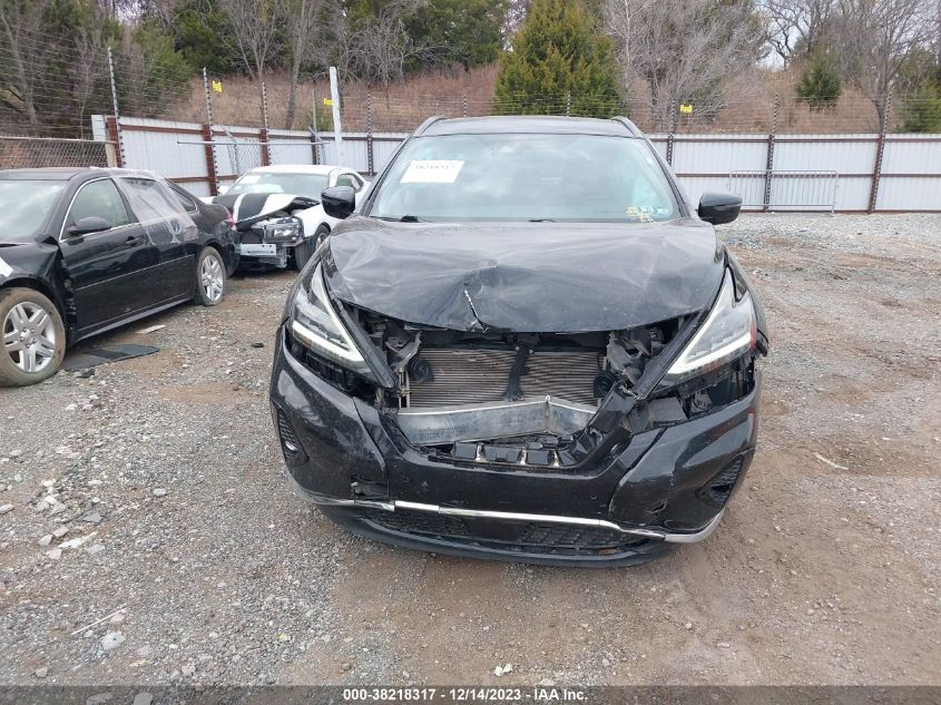 2021 NISSAN MURANO SV - 5N1AZ2BS4MC144607